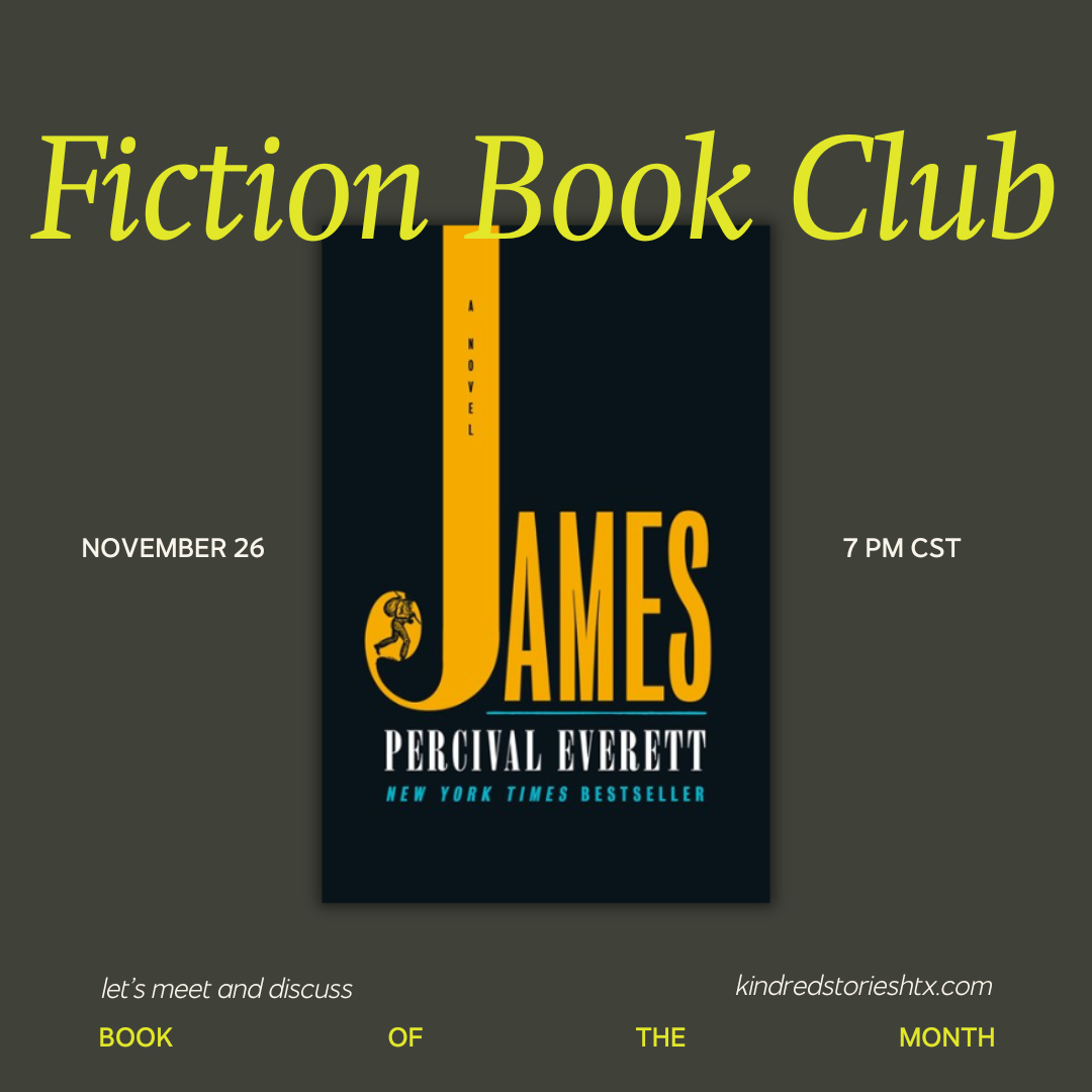 November 2024: Adult Fiction Book Club - November 26 @ 7PM