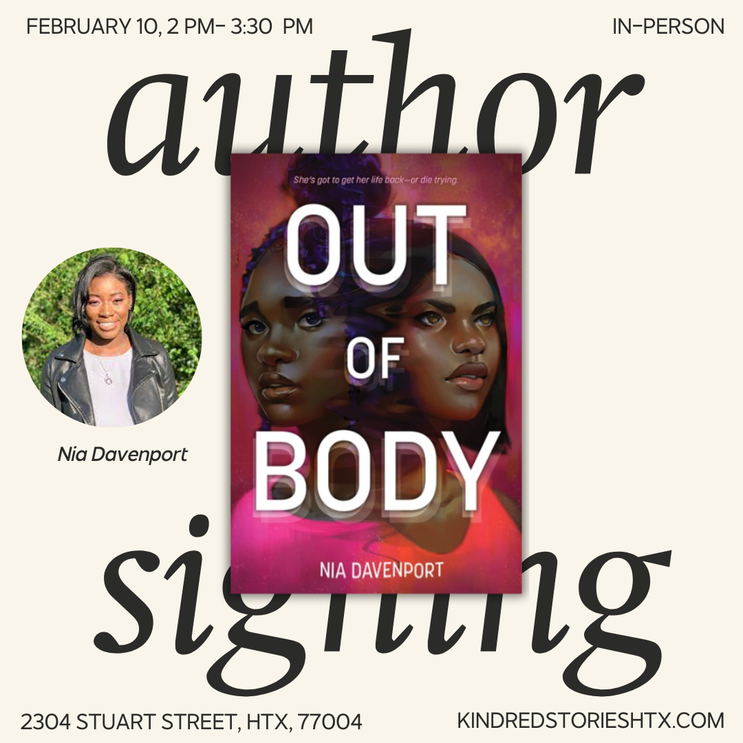 IRL Book Signing: Out of Body with Nia Davenport - February 10 @ 2PM CST