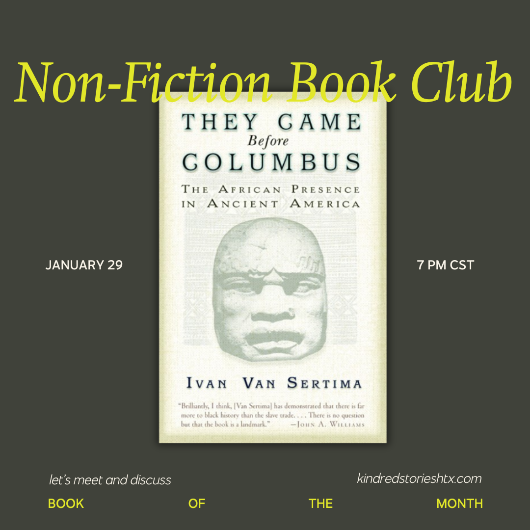 JANUARY 2025: Non Fiction Book Club - January 29 @ 7PM