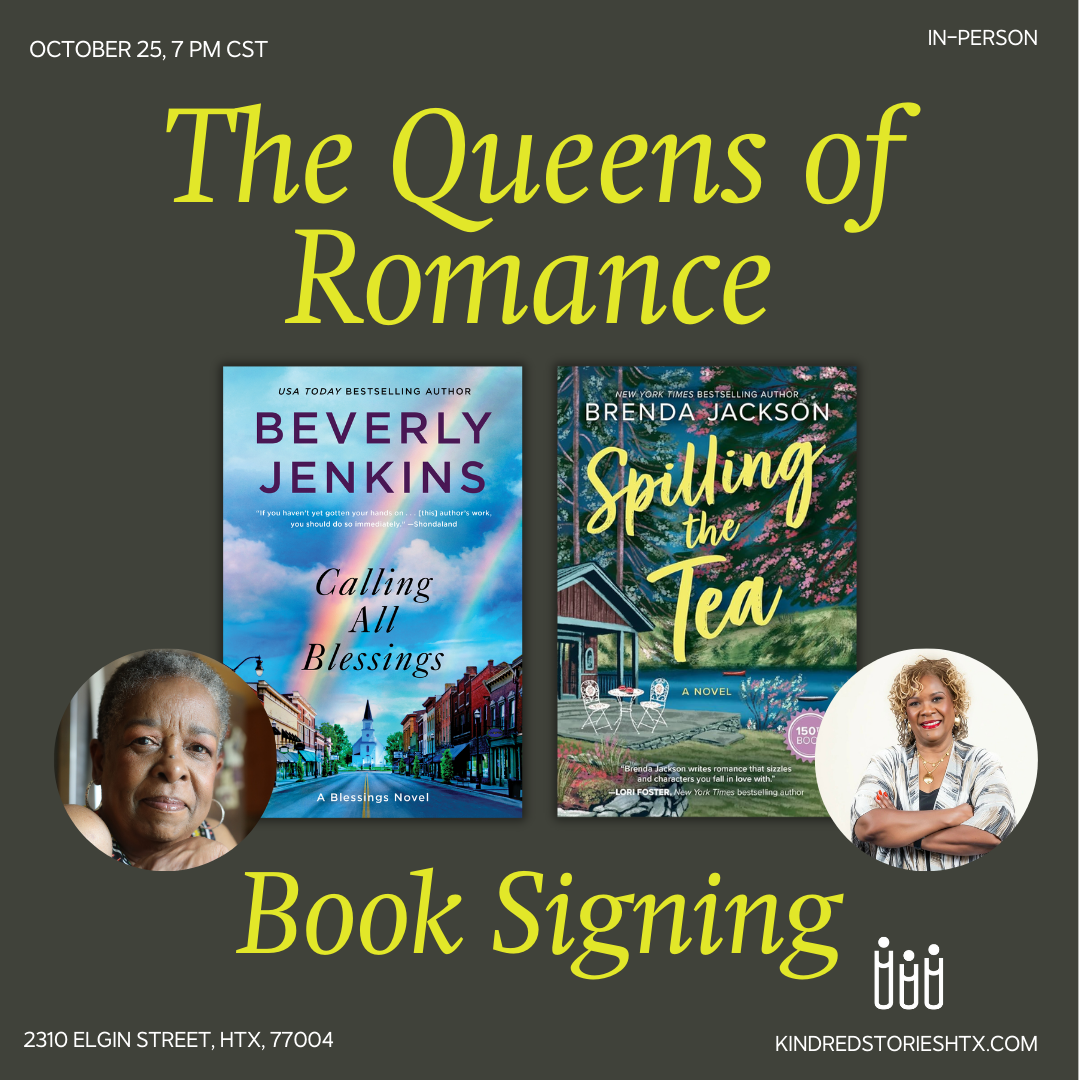 IRL SIGNING AND Q & A: Beverly Jenkins and Brenda Jackson - October 25 @ 7PM