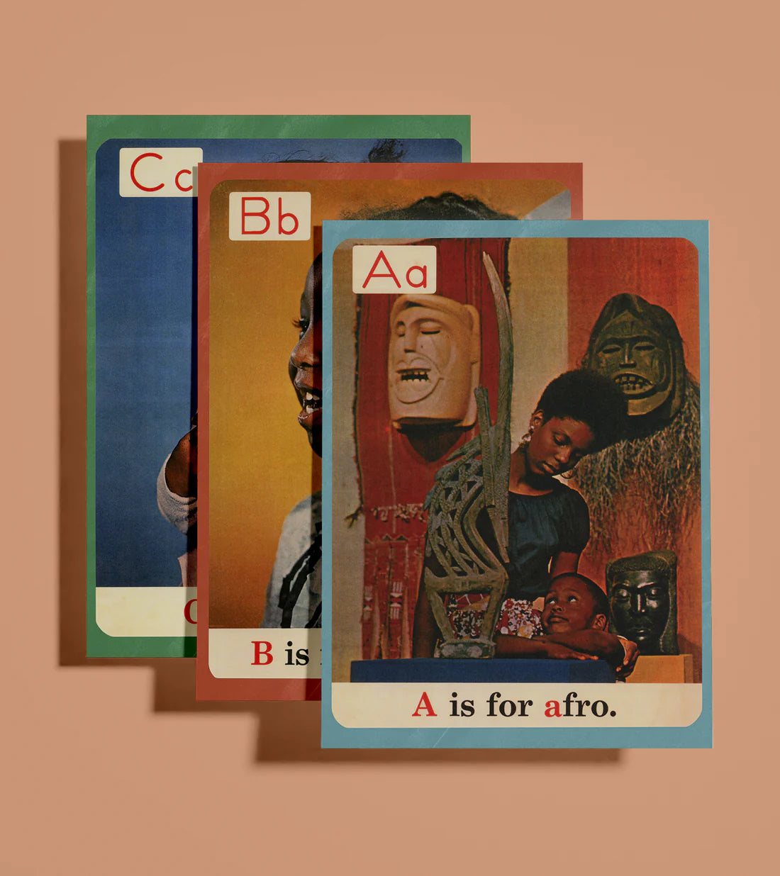 Young, Vintage & Black Flashcard - Full Set of 26