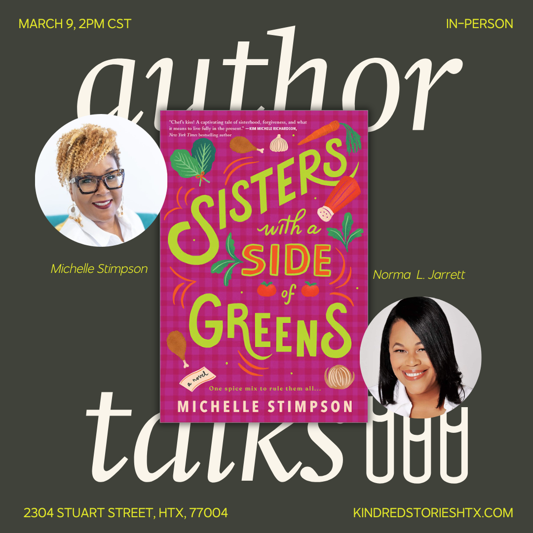 IRL Author Talk: Sisters with a Side of Greens with Michelle Stimpson - March 9 @ 2 PM CST