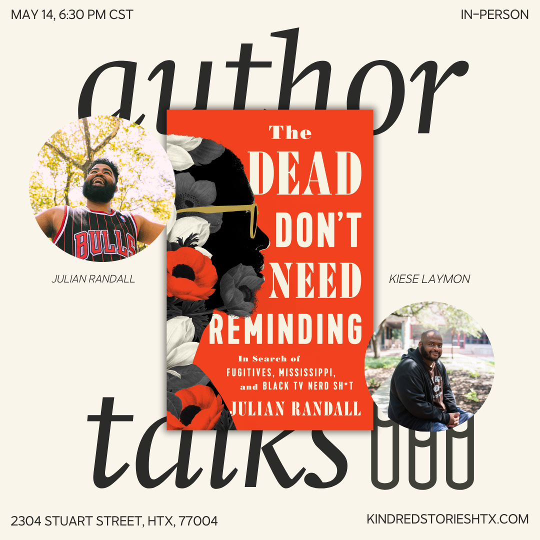 IRL Author Talk: The Dead Don't Need Reminding with Julian Randall - May 14 @ 6:30 PM