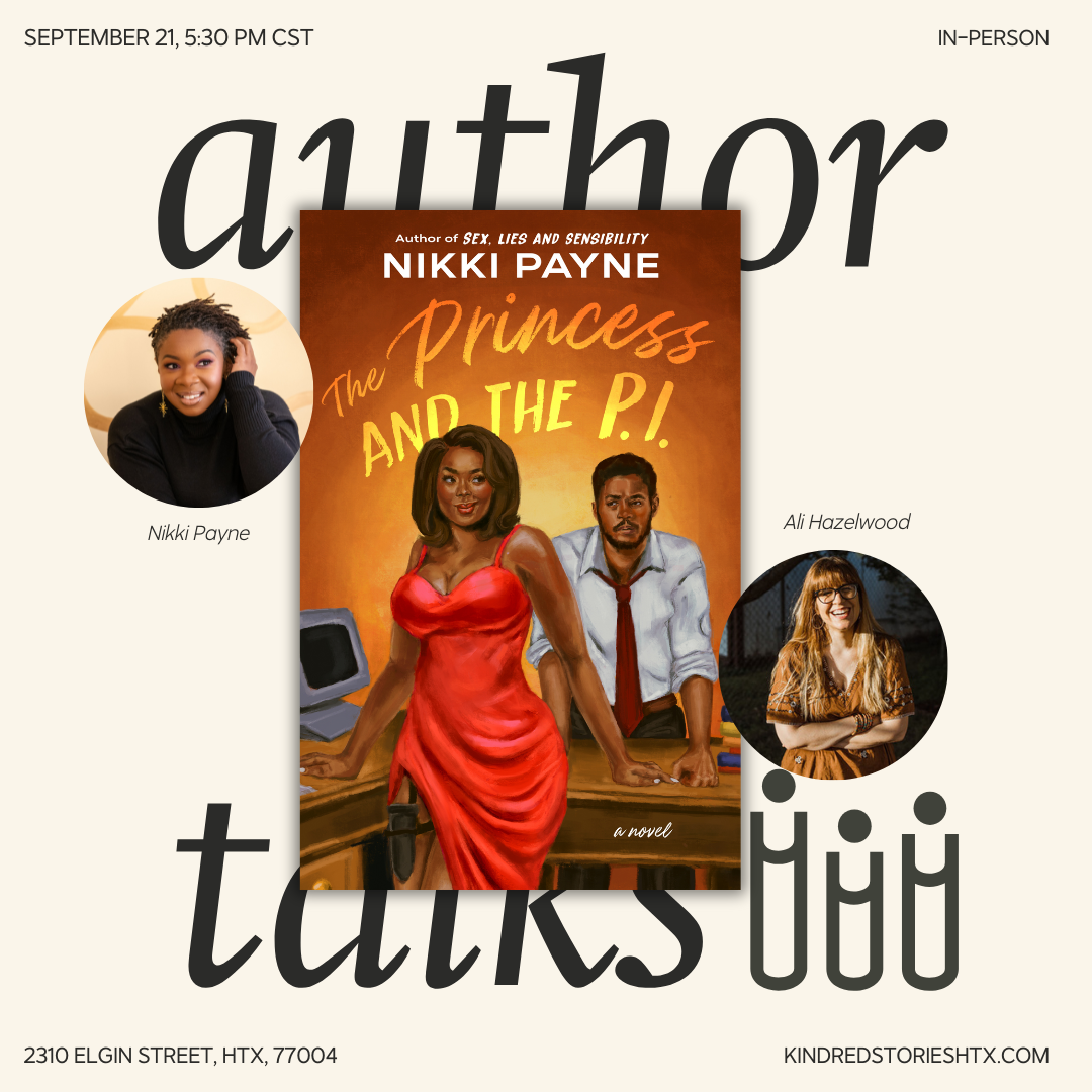 IRL AUTHOR TALK: The Princess and the P. I. with Nikki Payne - September 21 @ 5:30 PM