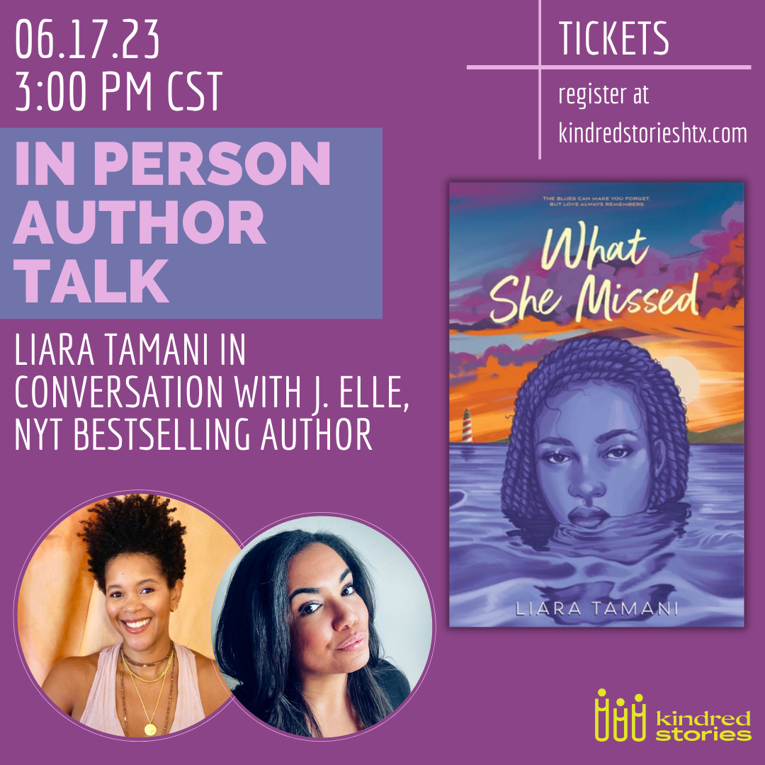 IRL Author Talk-What She Missed with Liara Tamani-June 17 at 3PM CST