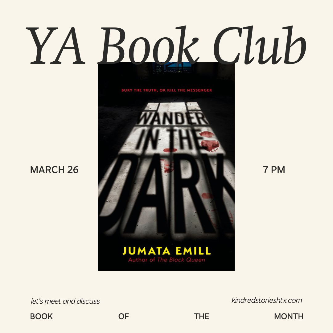 March 2024: Young Adult Book Club for Adults - March 26 @  7PM