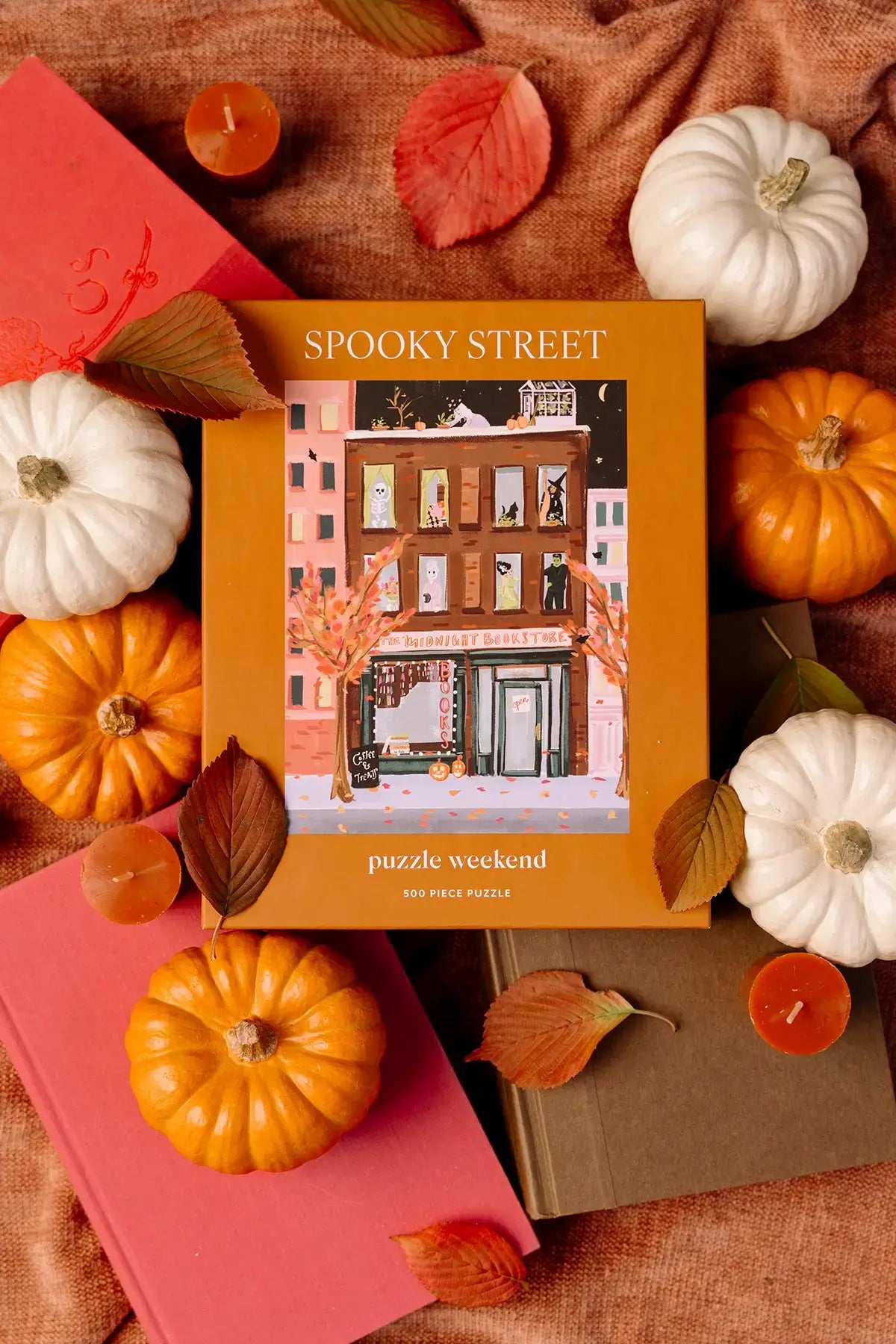 Spooky Street 500 Piece Halloween Puzzle
