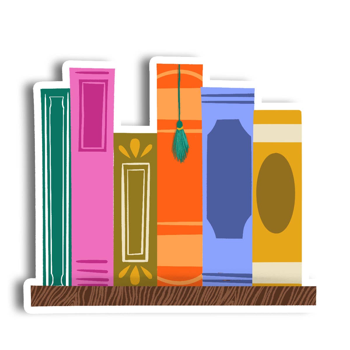 Library Vinyl Sticker