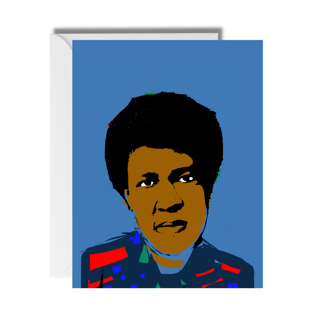 Octavia Butler Black Sci-Fi Author Card