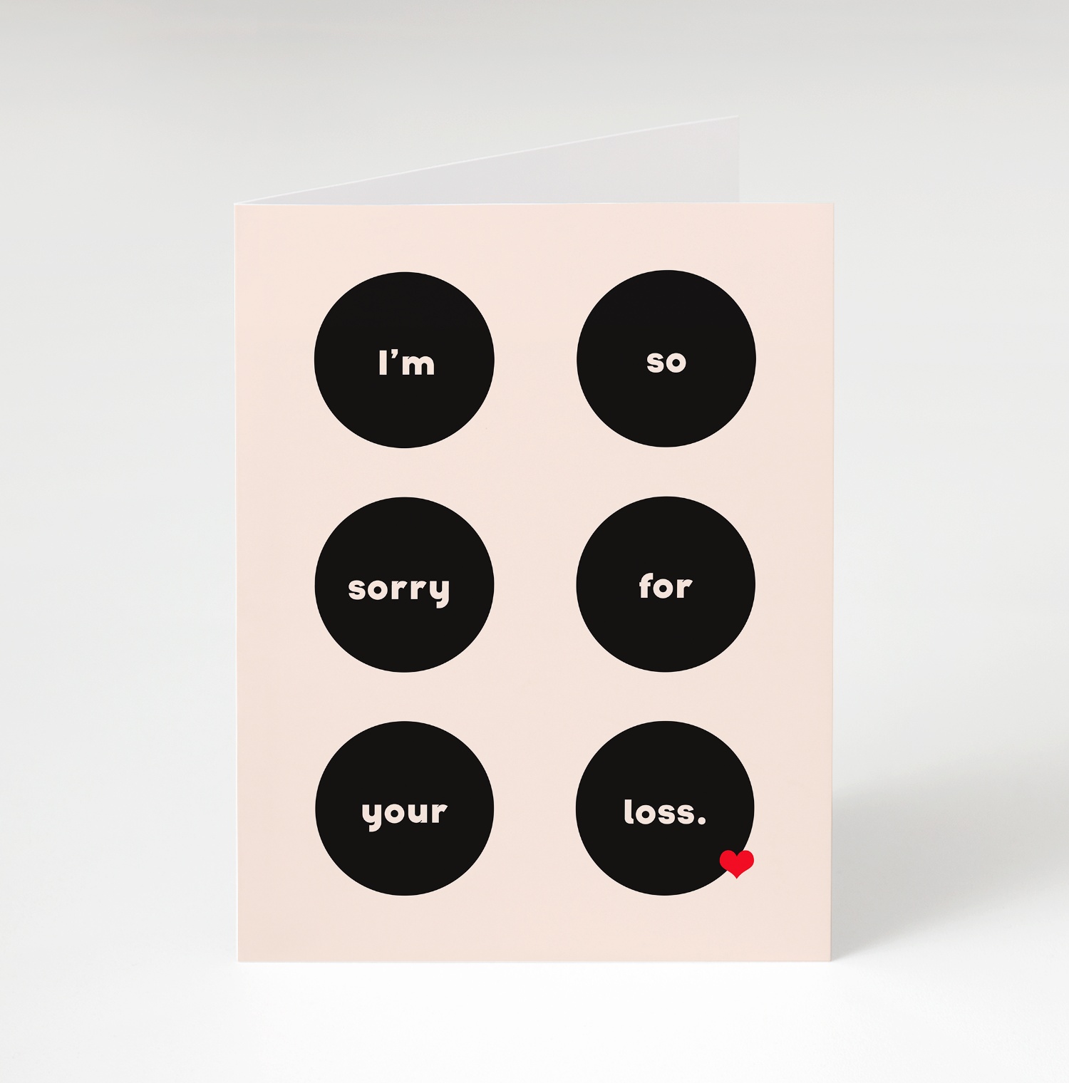 Sorry For Your Loss Card