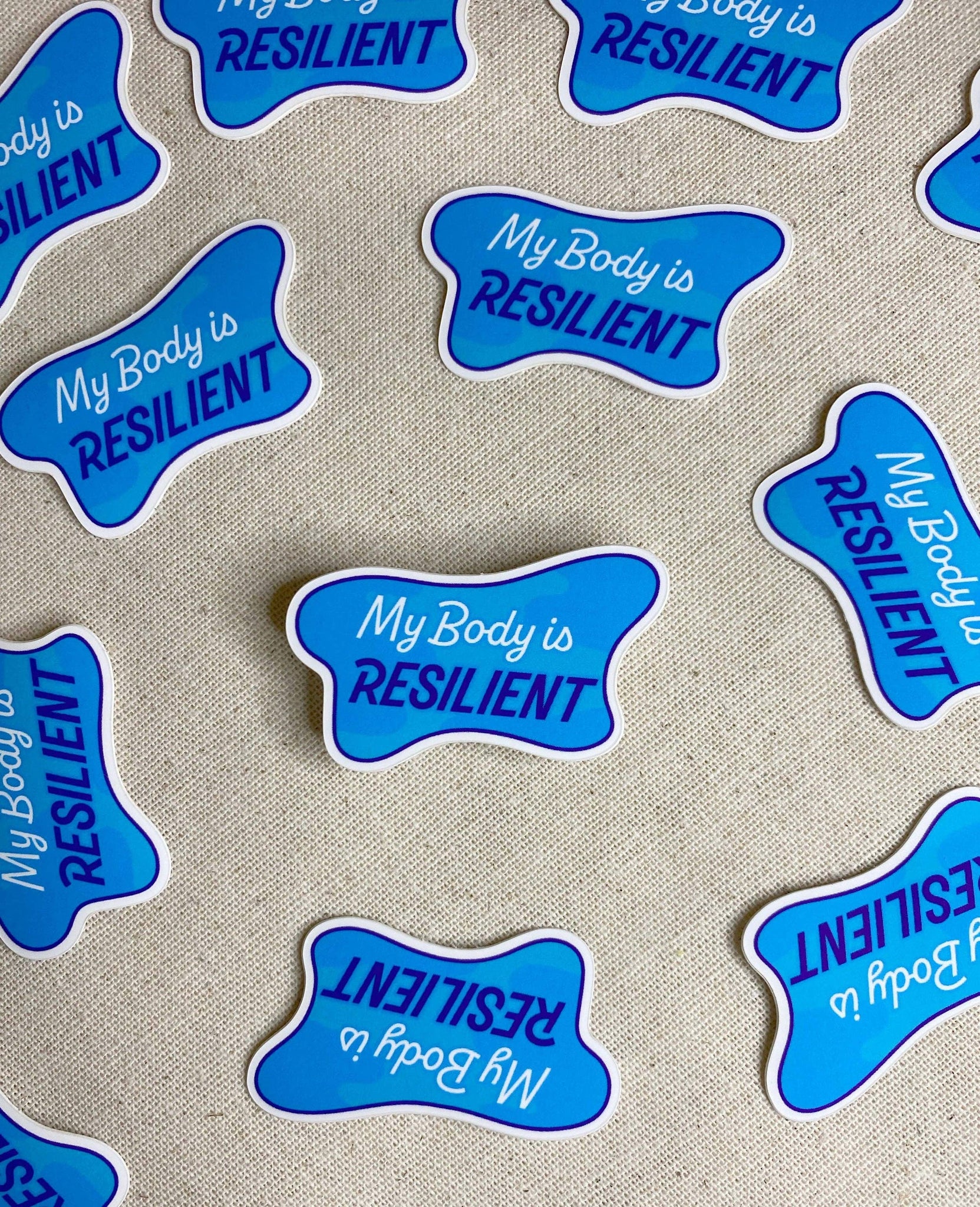 Resilient Body Sticker