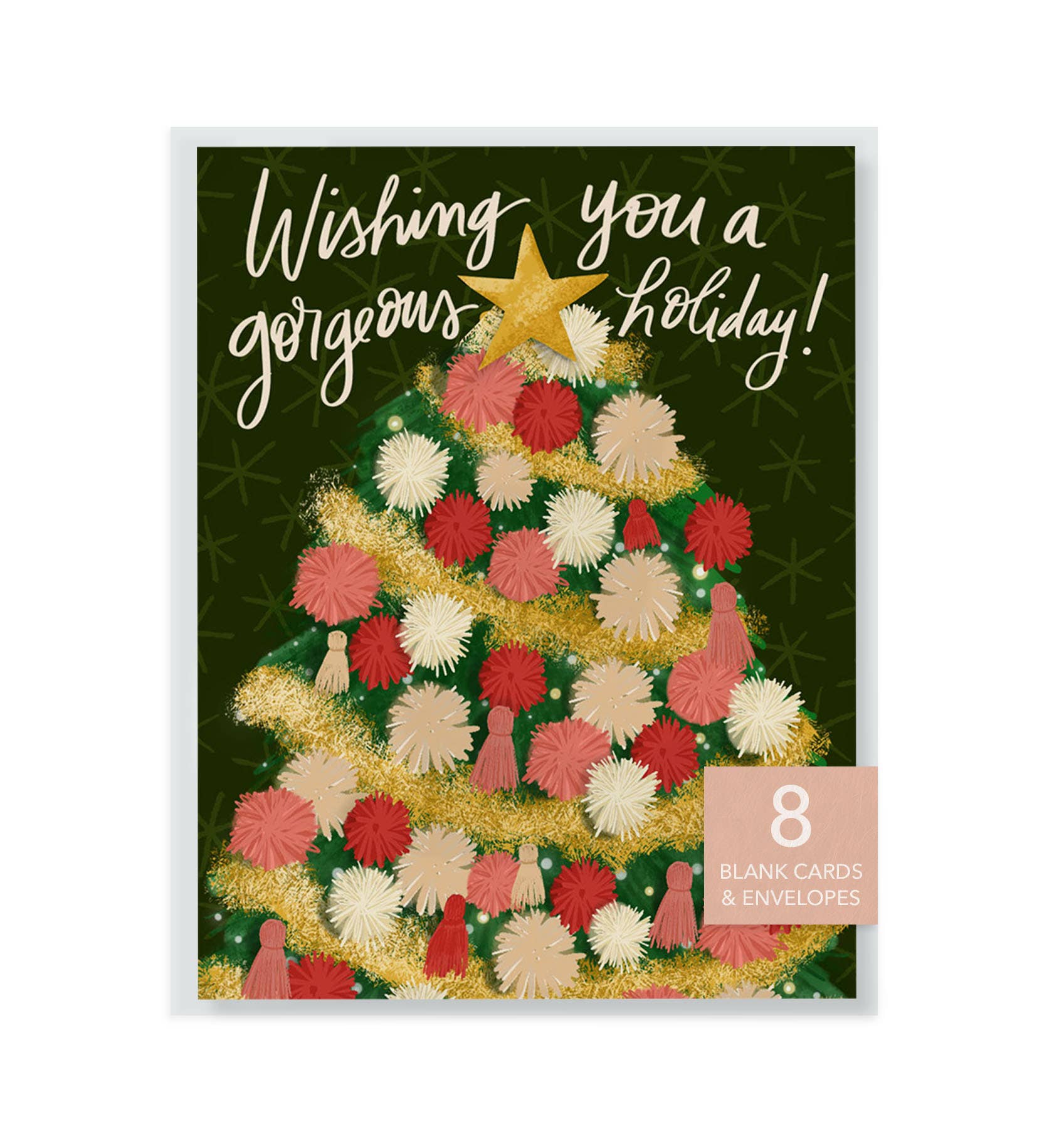 Gorgeous Holiday Card: Boxed Set of 8