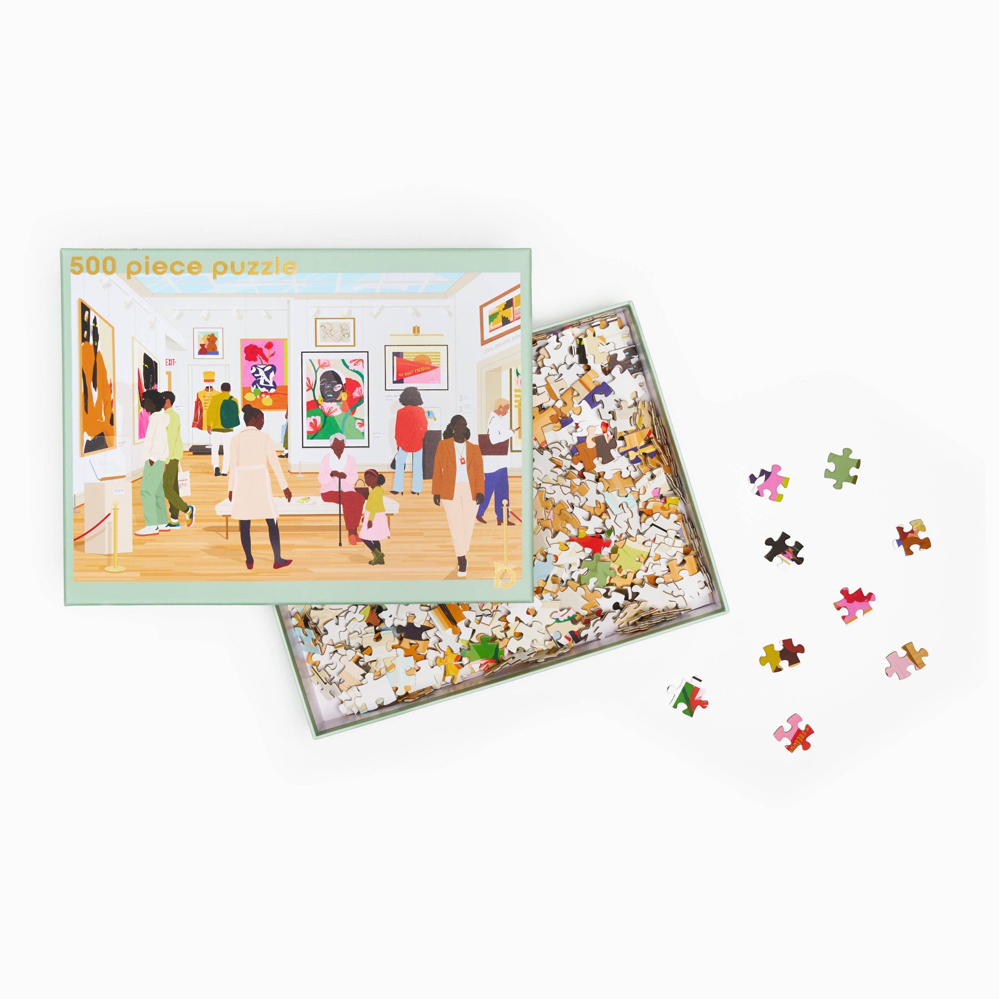 Historically Speaking 500 Piece Puzzle