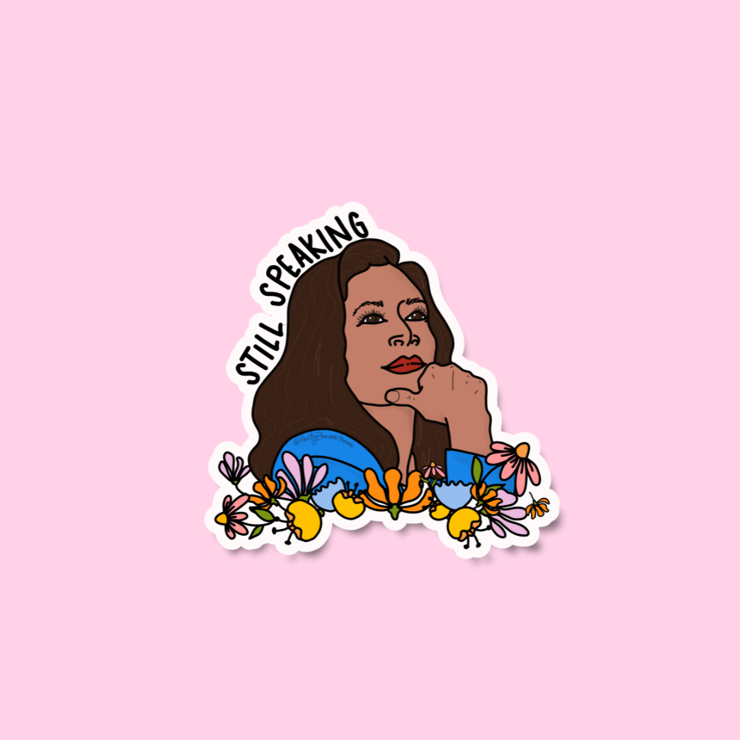 Still Speaking Kamala Harris Sticker