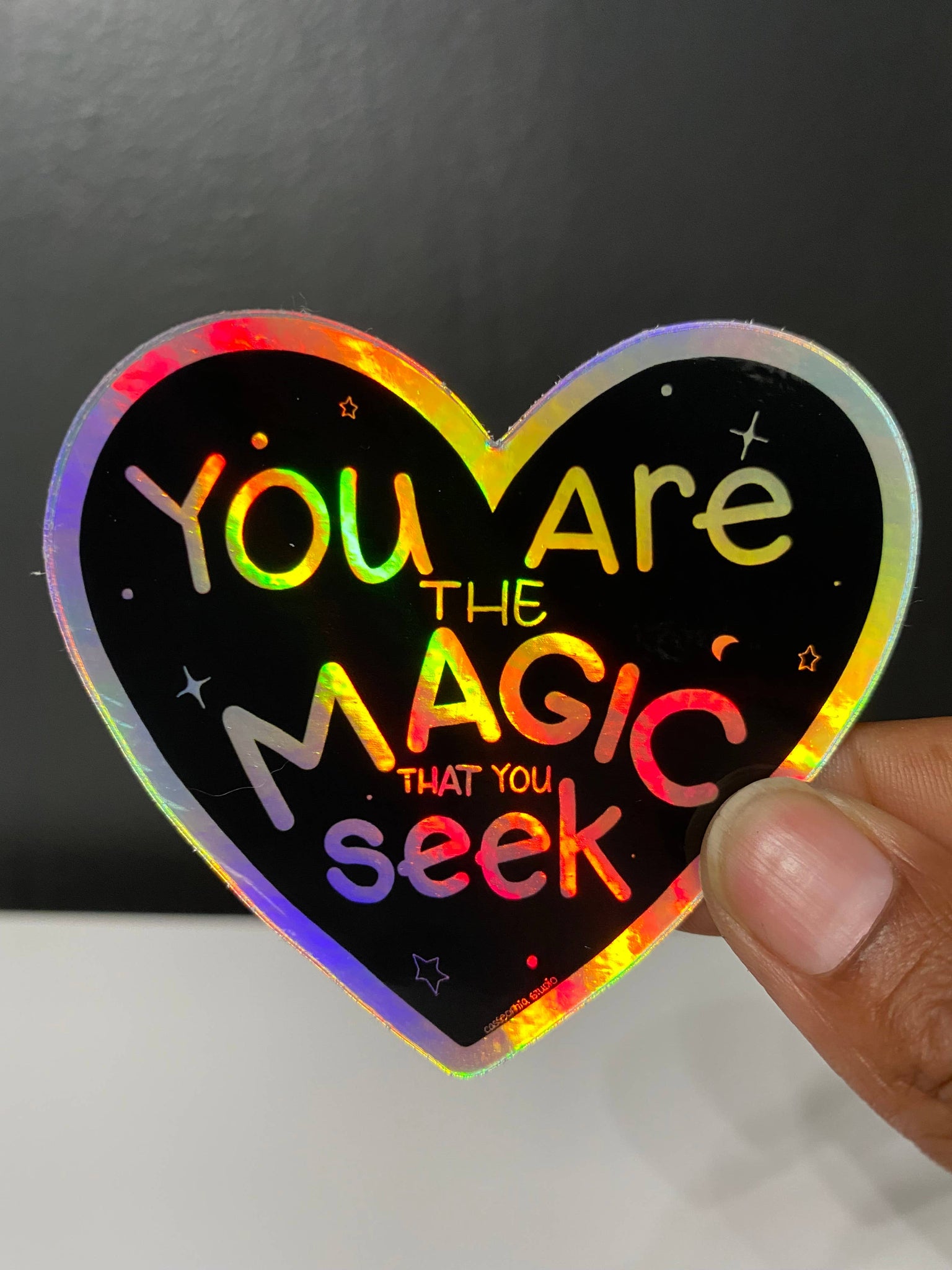 You are the Magic Sticker