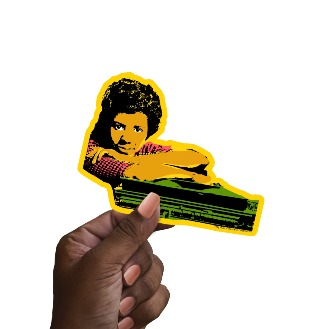 Lorraine Hansberry Stickers | Black Literary Icon | Writer