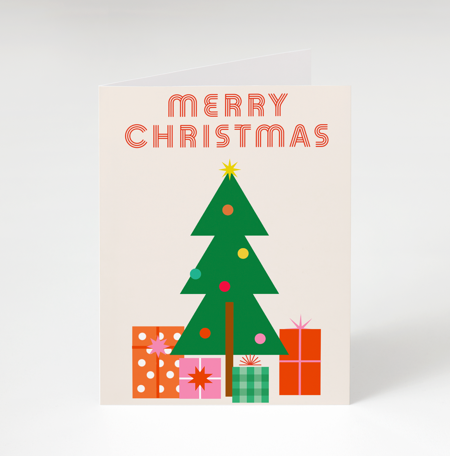 Merry Christmas Tree Card