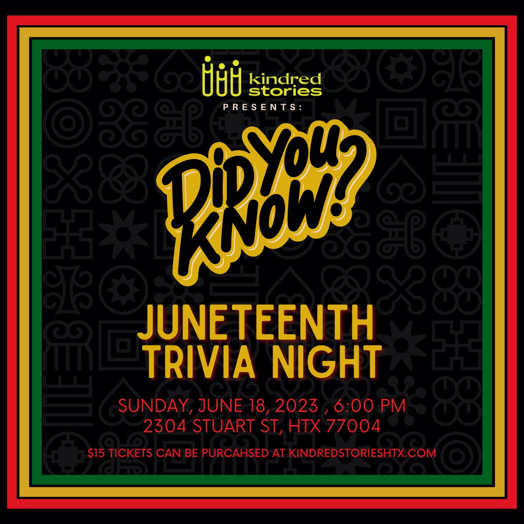 Juneteenth Trivia Night - June 18th at 6PM CST