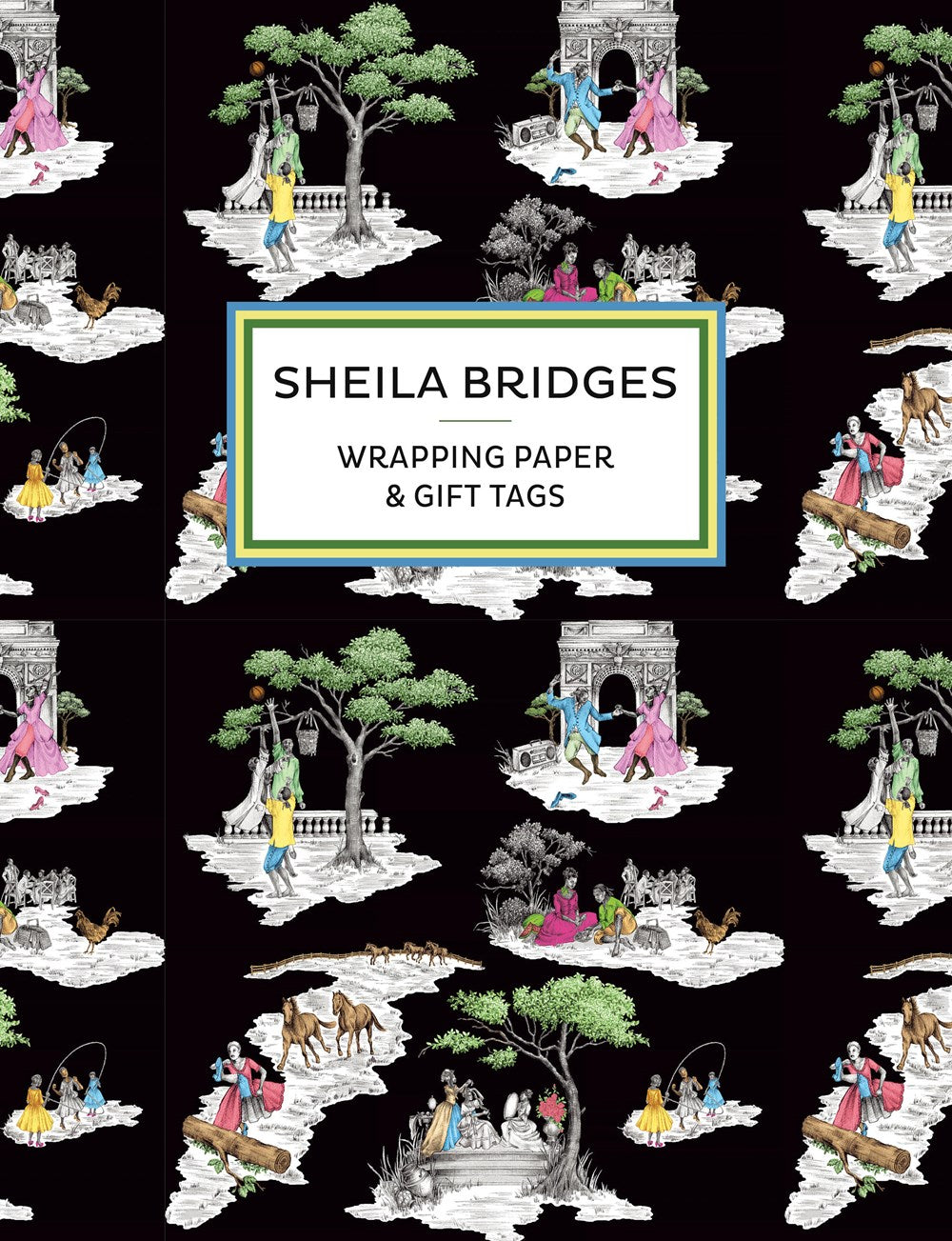 Paper Ridgis Sheila Bridges: Wrapping Paper & Gift Tags – Kindred Stories