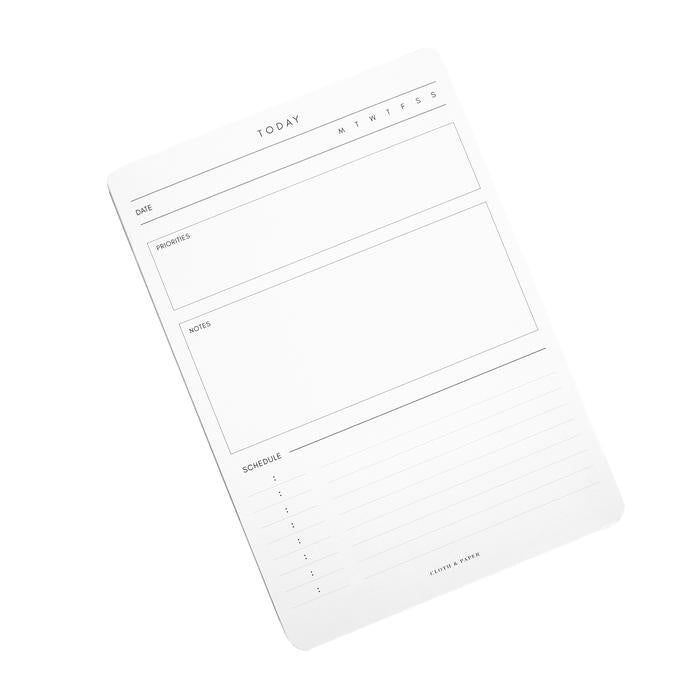 A5 Schedule Notepad