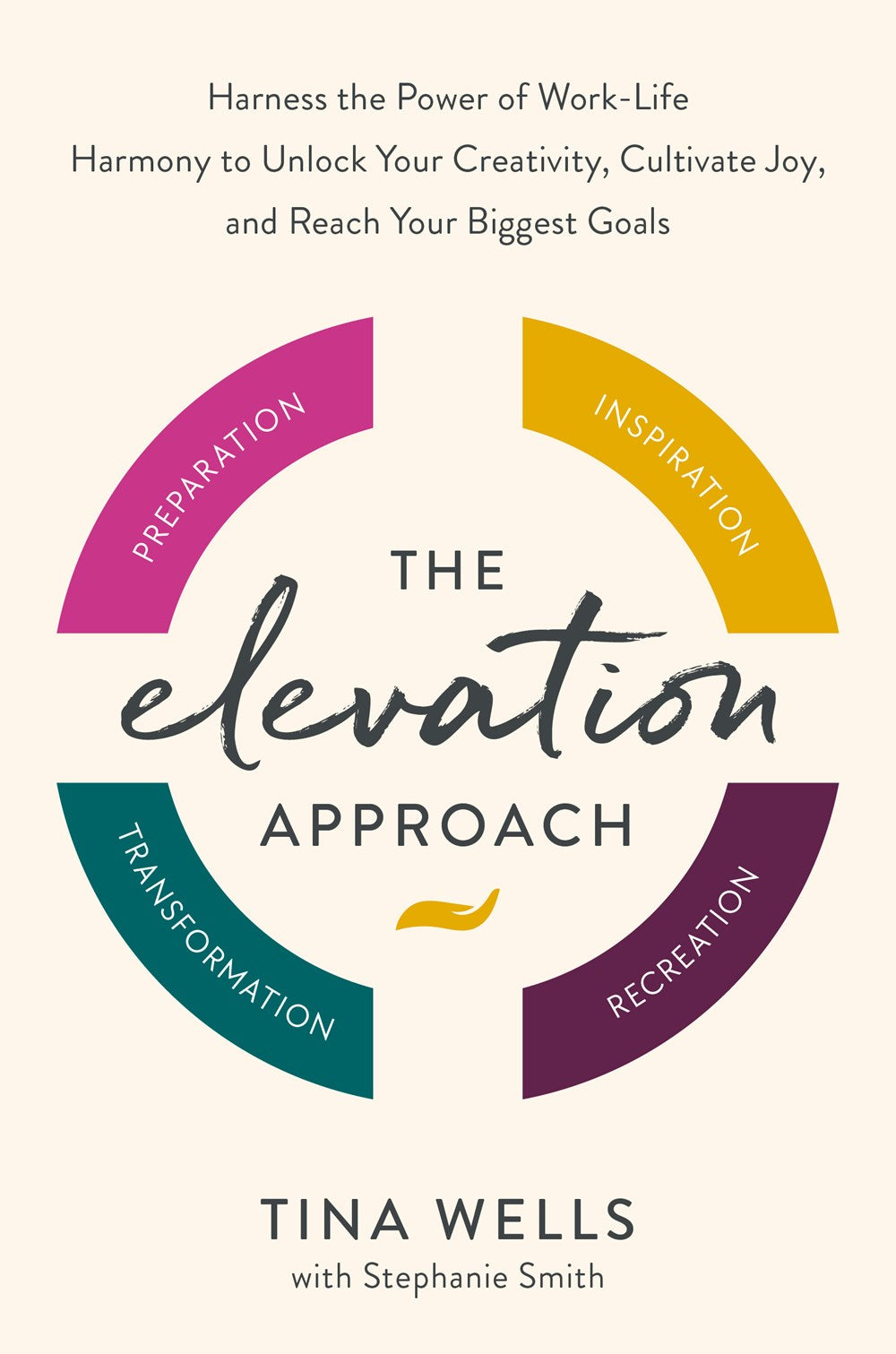 The Elevation Approach: Harness the Power of Work-Life Harmony to Unlock Your Creativity, Cultivate Joy, and Reach Your Biggest Goals by Tina Wells with Stephanie Smith