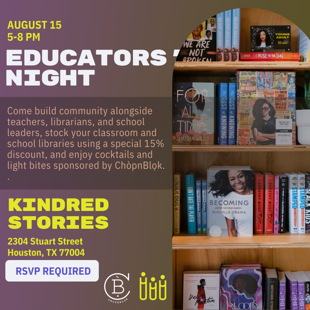 Educators' Night at Kindred Stories