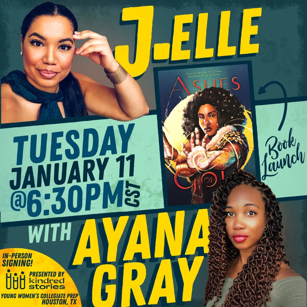 Virtual Launch: J Elle in Conversation with Ayana Gray - January 11 at 6:30 PM CST