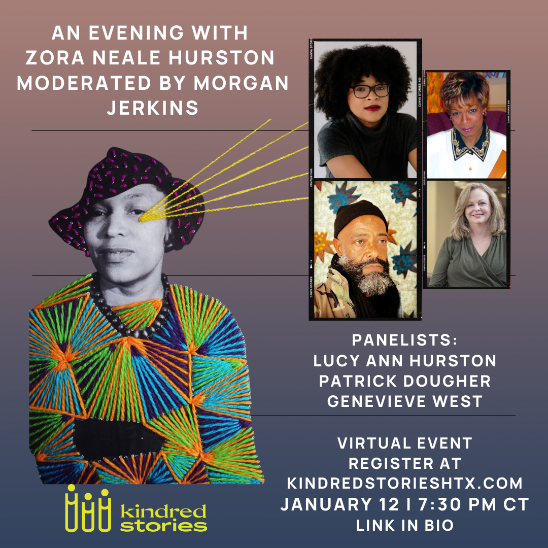 An Evening with Zora Neale Hurston moderated by Morgan Jerkins - Jan 12 @ 7:30 PM CT