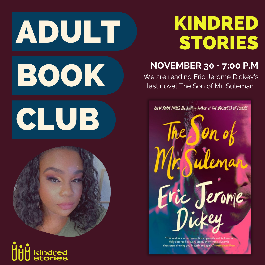 November Adult Book Club: The Sun of Mr. Suleman by Eric Jerome Dickey