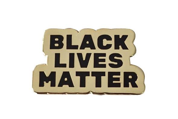 Black Lives Matter Pin | Gold