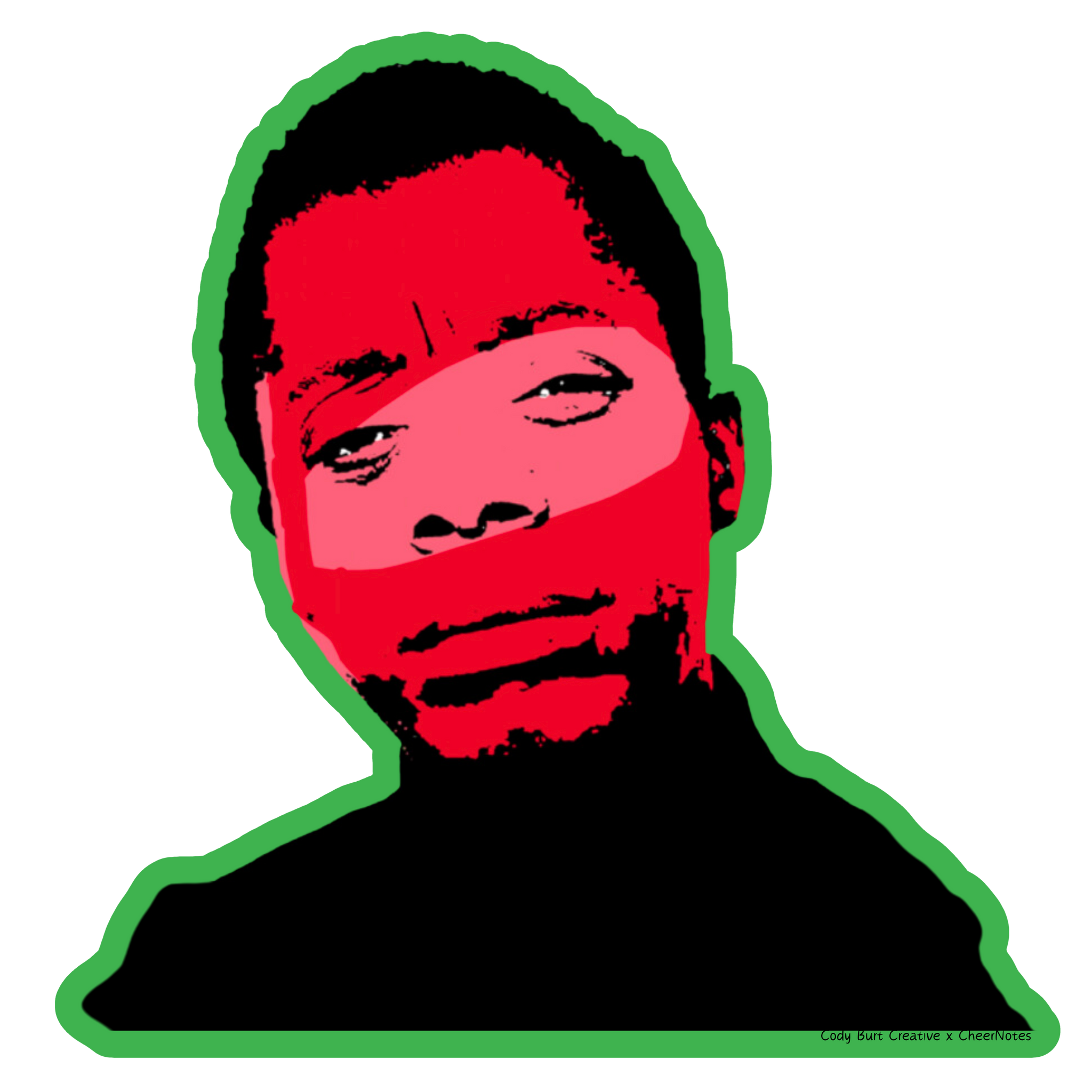 James Baldwin Icon Sticker